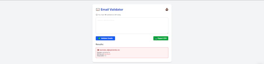 MailValidator gallery image