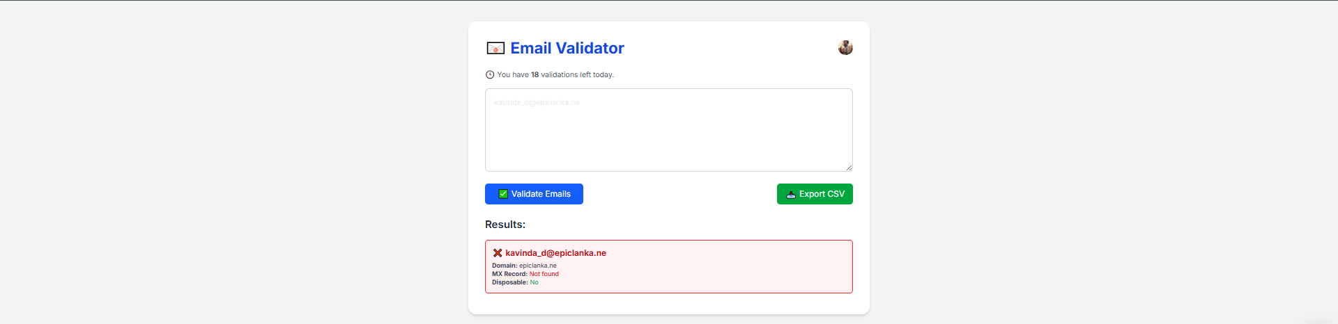 MailValidator - อีเมลที่คุณสามารถไว้วางใจเก็บรายการอีเมลของคุณไว้โดยปราศจากข้อผิดพลาด media 5
