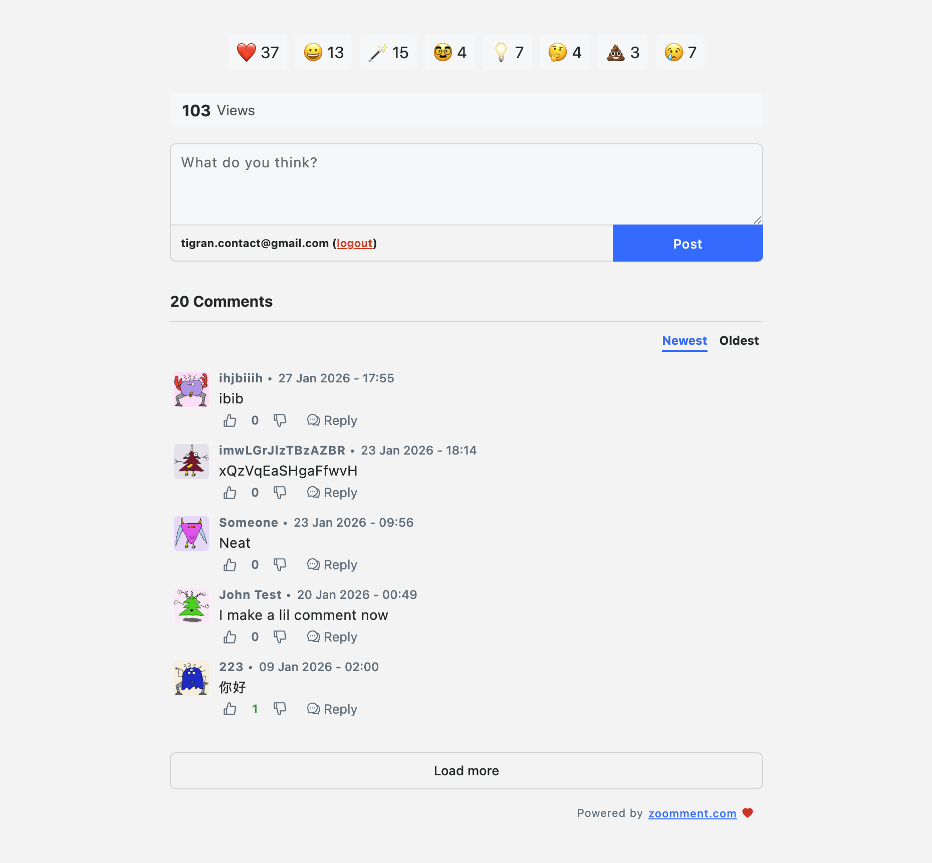 Zoomment gallery image