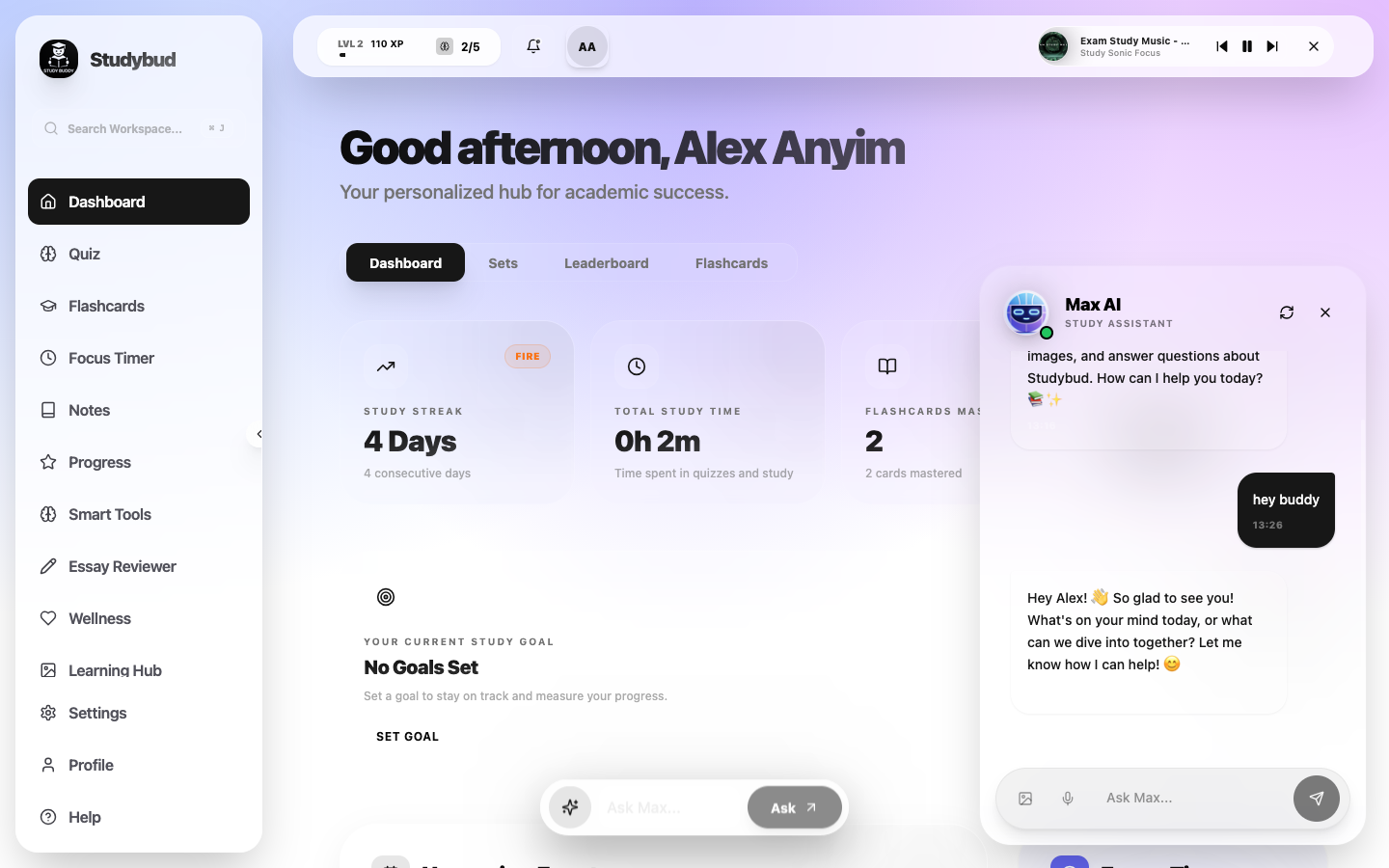 StudyBudAI gallery image