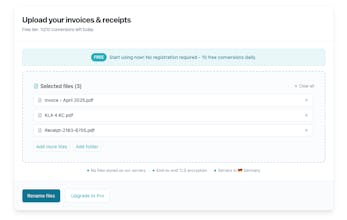 Rename My Invoice gallery image