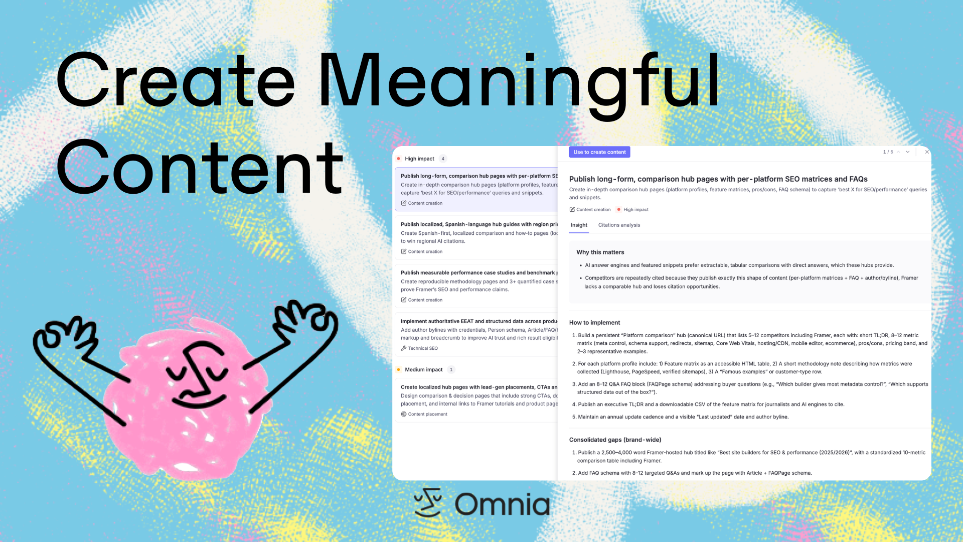 Omnia - Screenshot 5 showing product features and functionality
