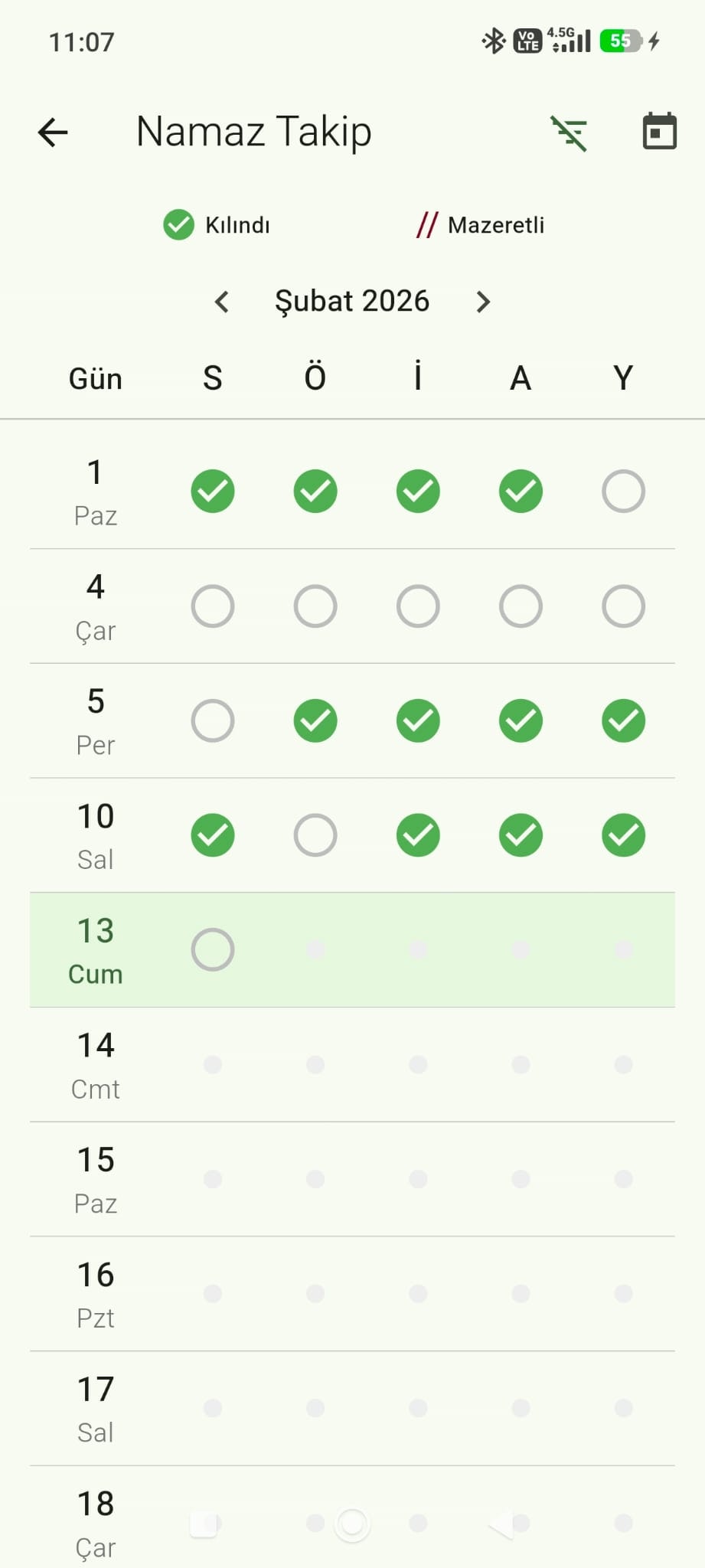 Vakit Niyet - Screenshot 2 showing product features and functionality