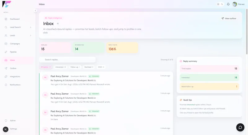 LeadForge AI screenshot 6