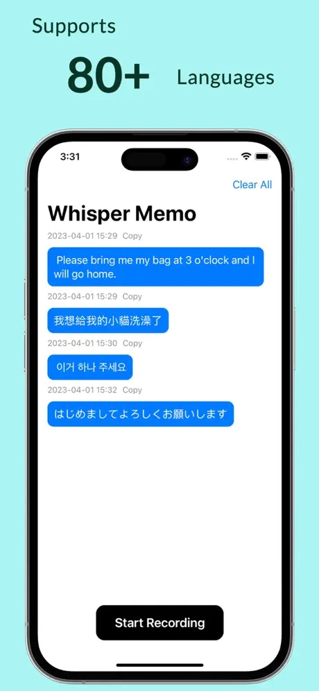Whisper Notes - Transcriberen spraak naar tekst met het gefluister van Openai lokaal media 2