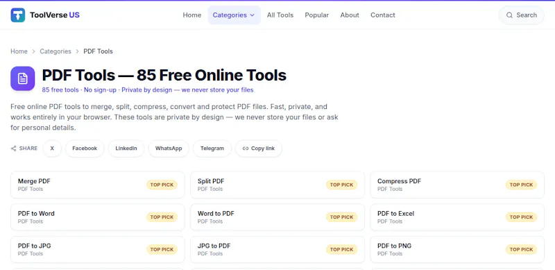 ToolVerse US screenshot 4