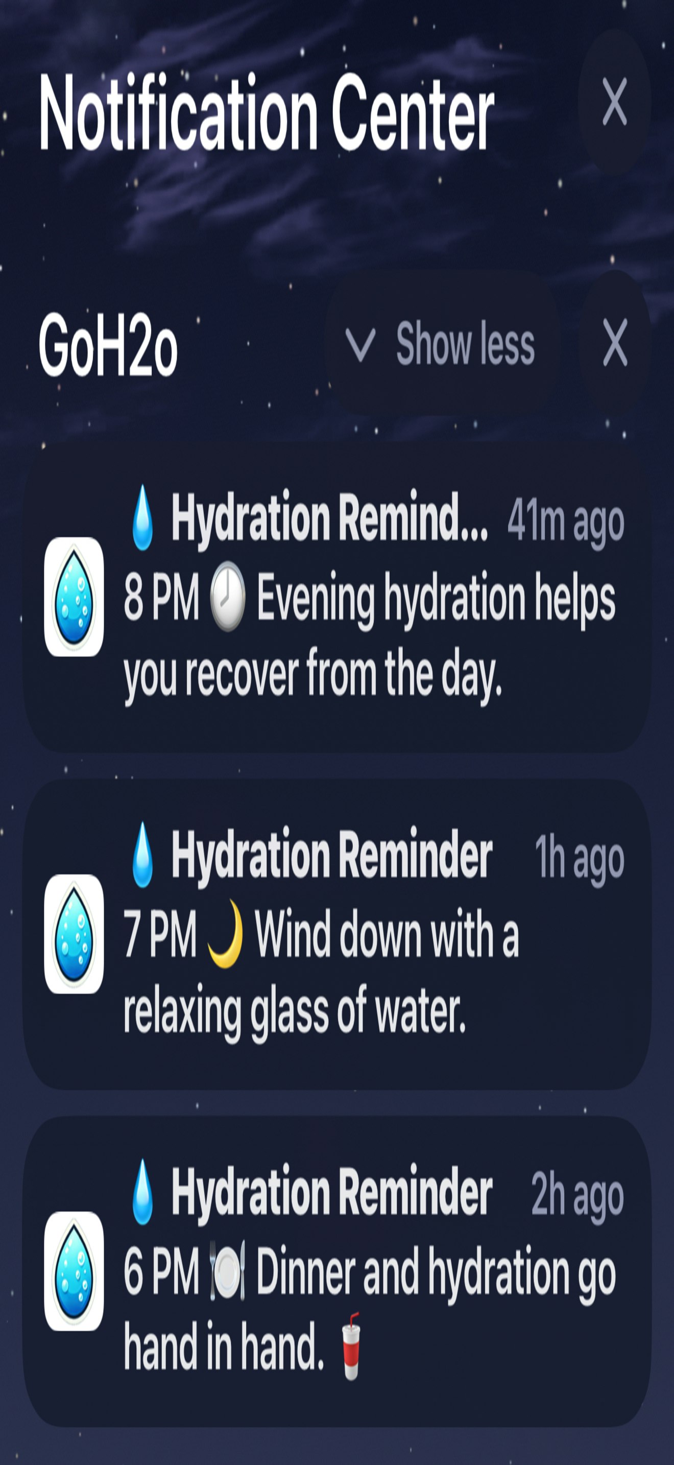 GoH2o – Hydration Tracker media 10