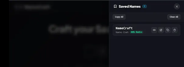 NameCraft gallery image