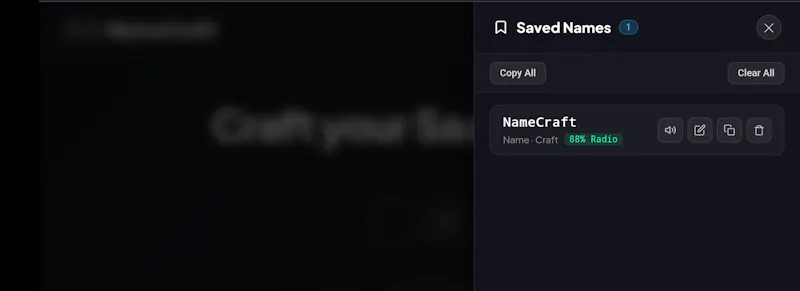 NameCraft screenshot 3