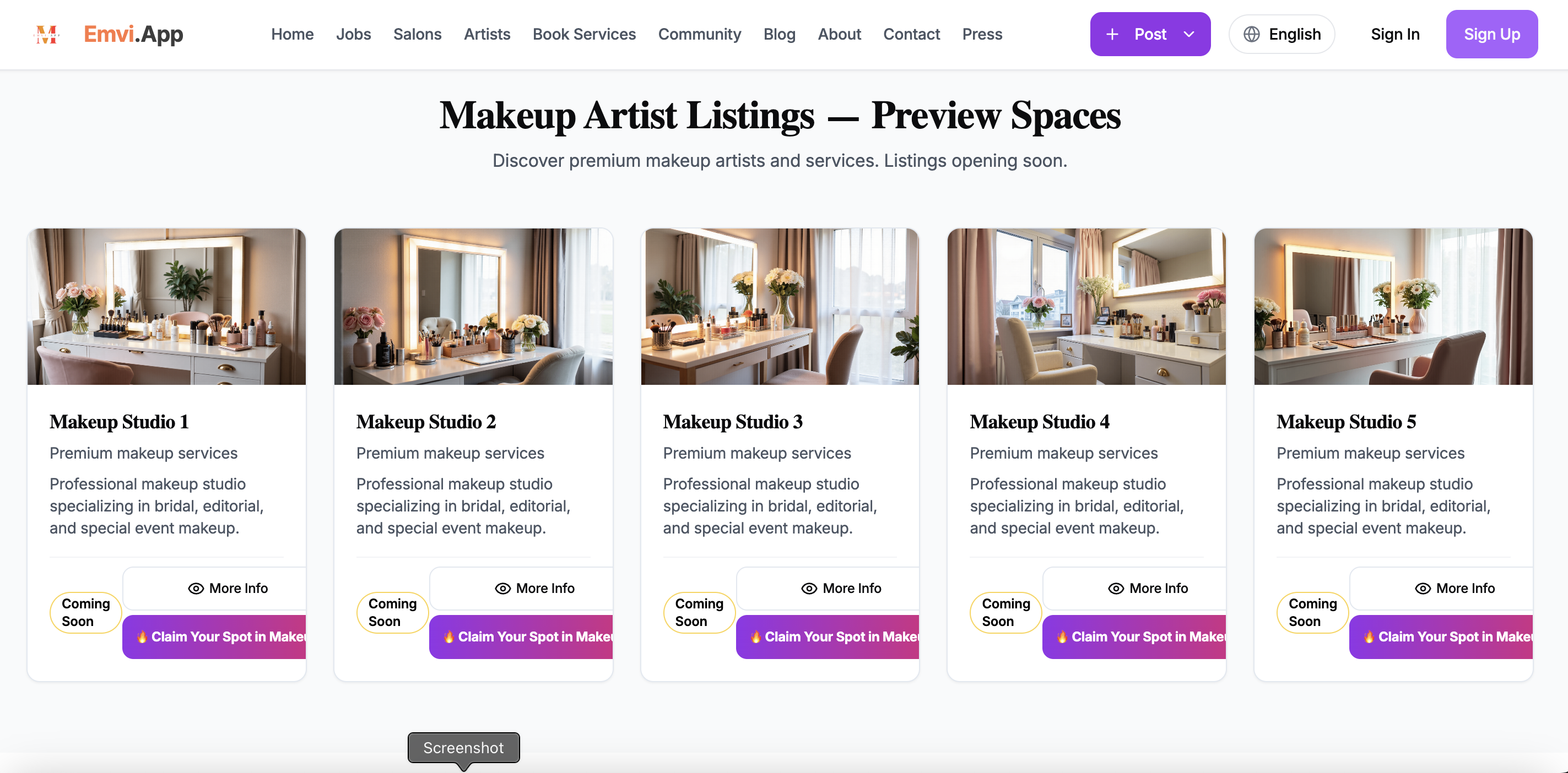EmviApp gallery image