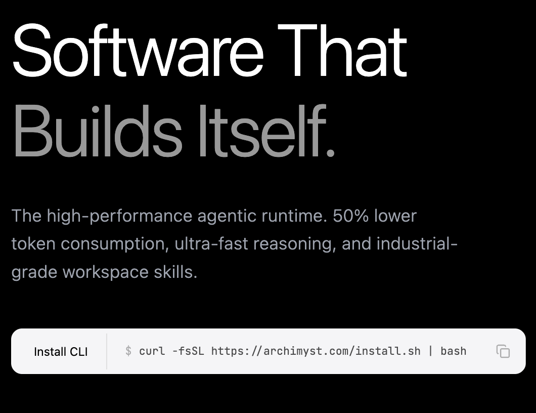 Archimyst - Screenshot 2 showing product features and functionality