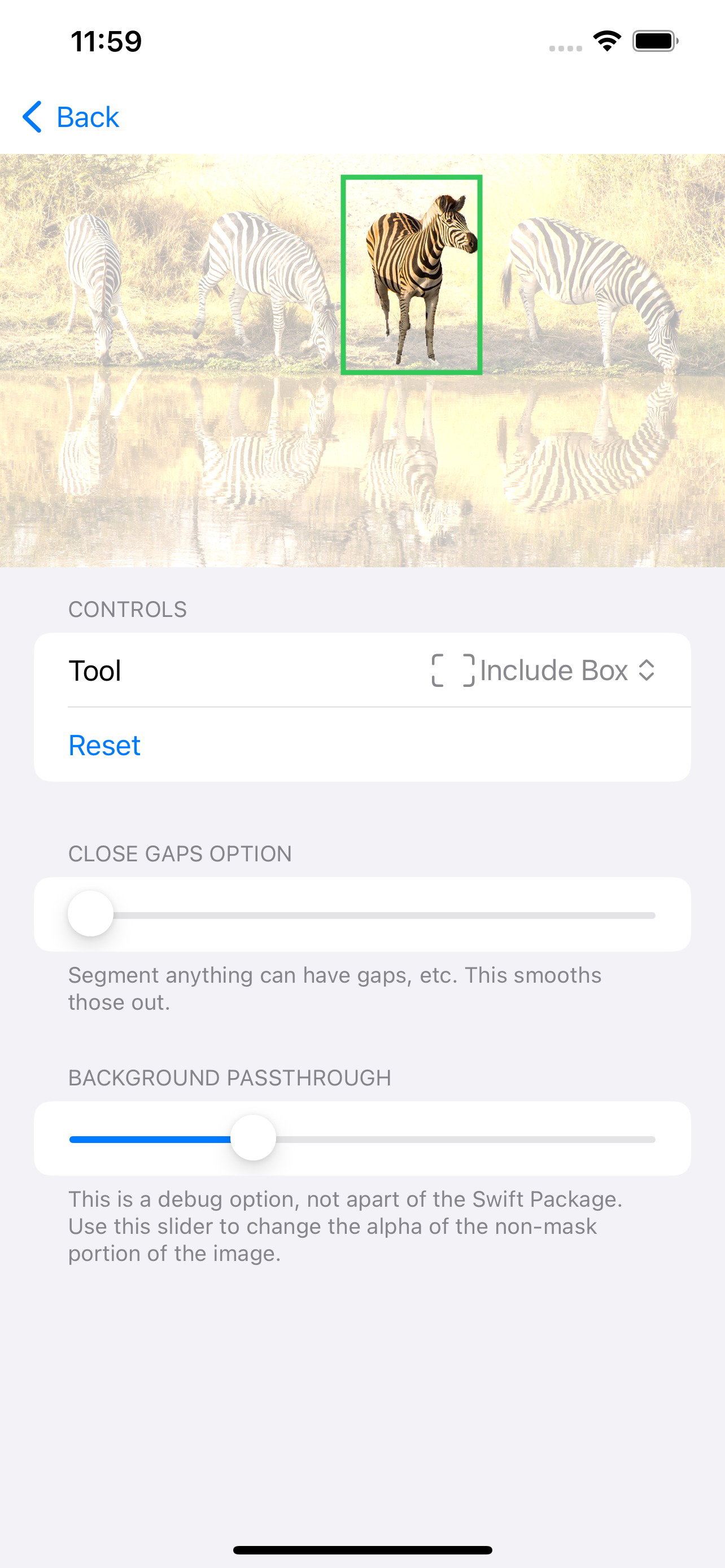Média Swift-SegmentAnything 3