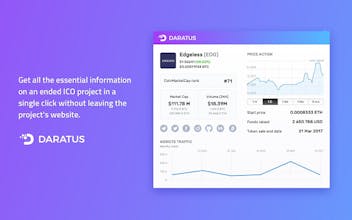 Daratus - free tool for ICO investors, cryptocurrency gallery image