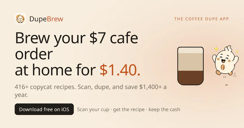DupeBrew screenshot 1