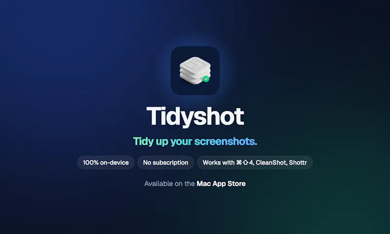 Tidyshot screenshot 9