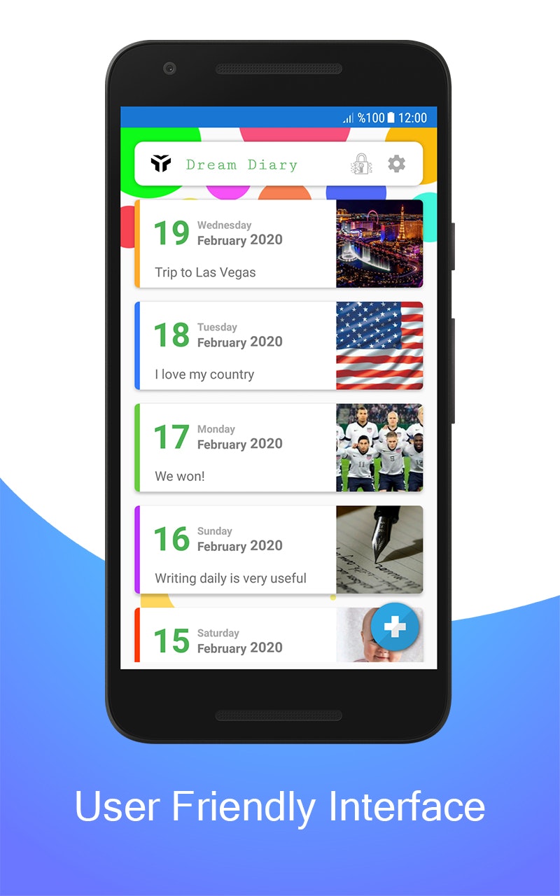 Dream Diary - Journal App With Lock gallery image