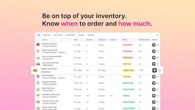 Sensible Inventory Forecasting gallery image