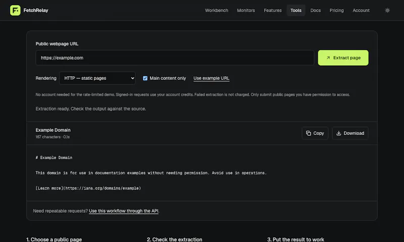 FetchRelay screenshot 2