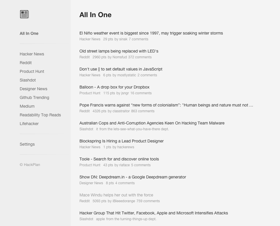 One App for Web Image
