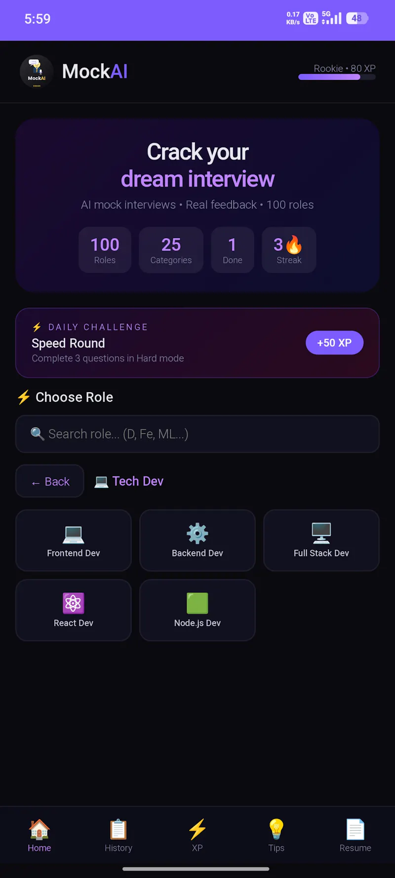 MockAI screenshot 3