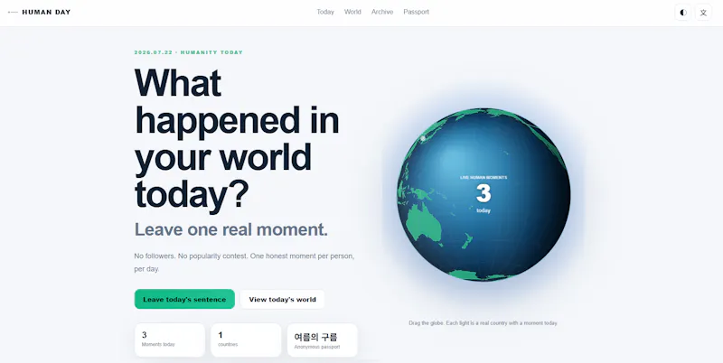 HumanDay screenshot 3