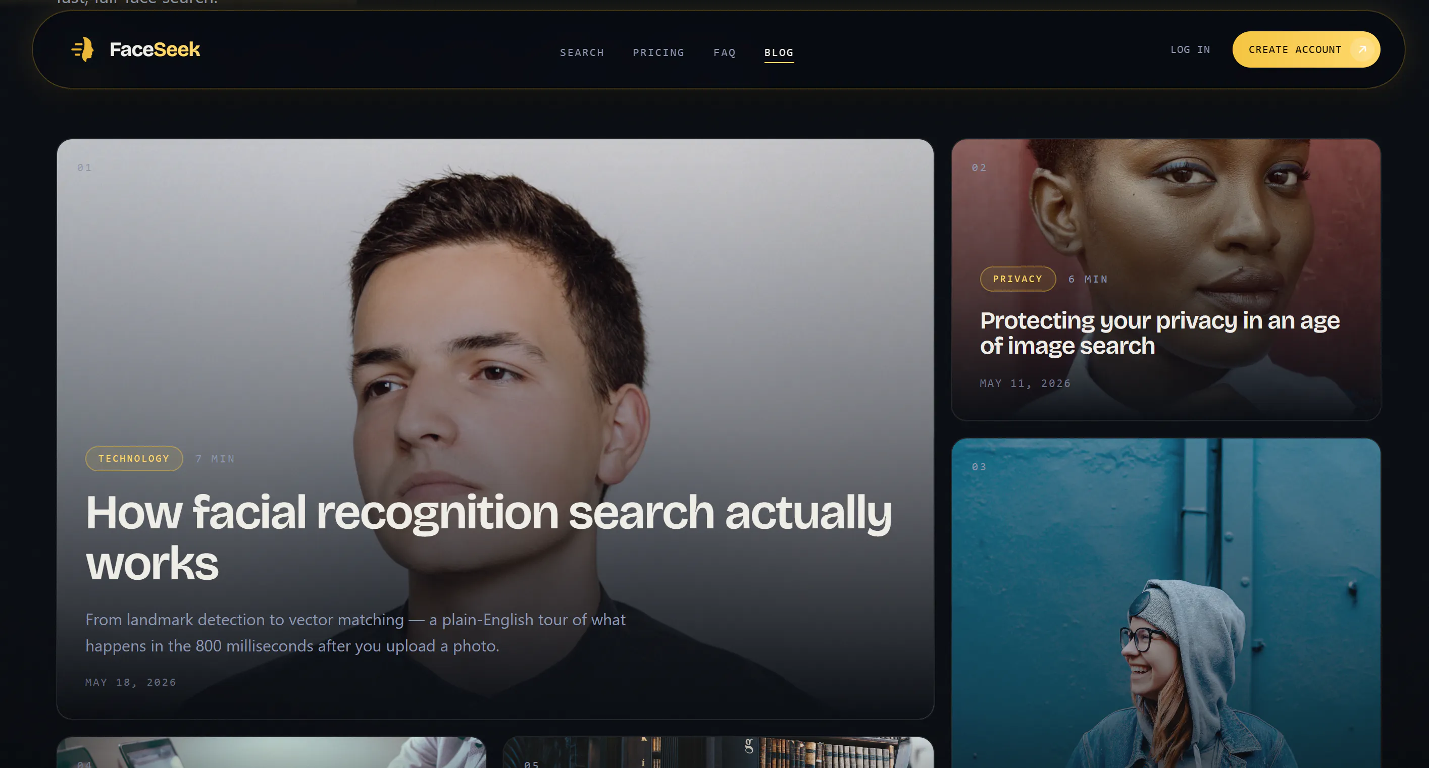 FaceSeek gallery image