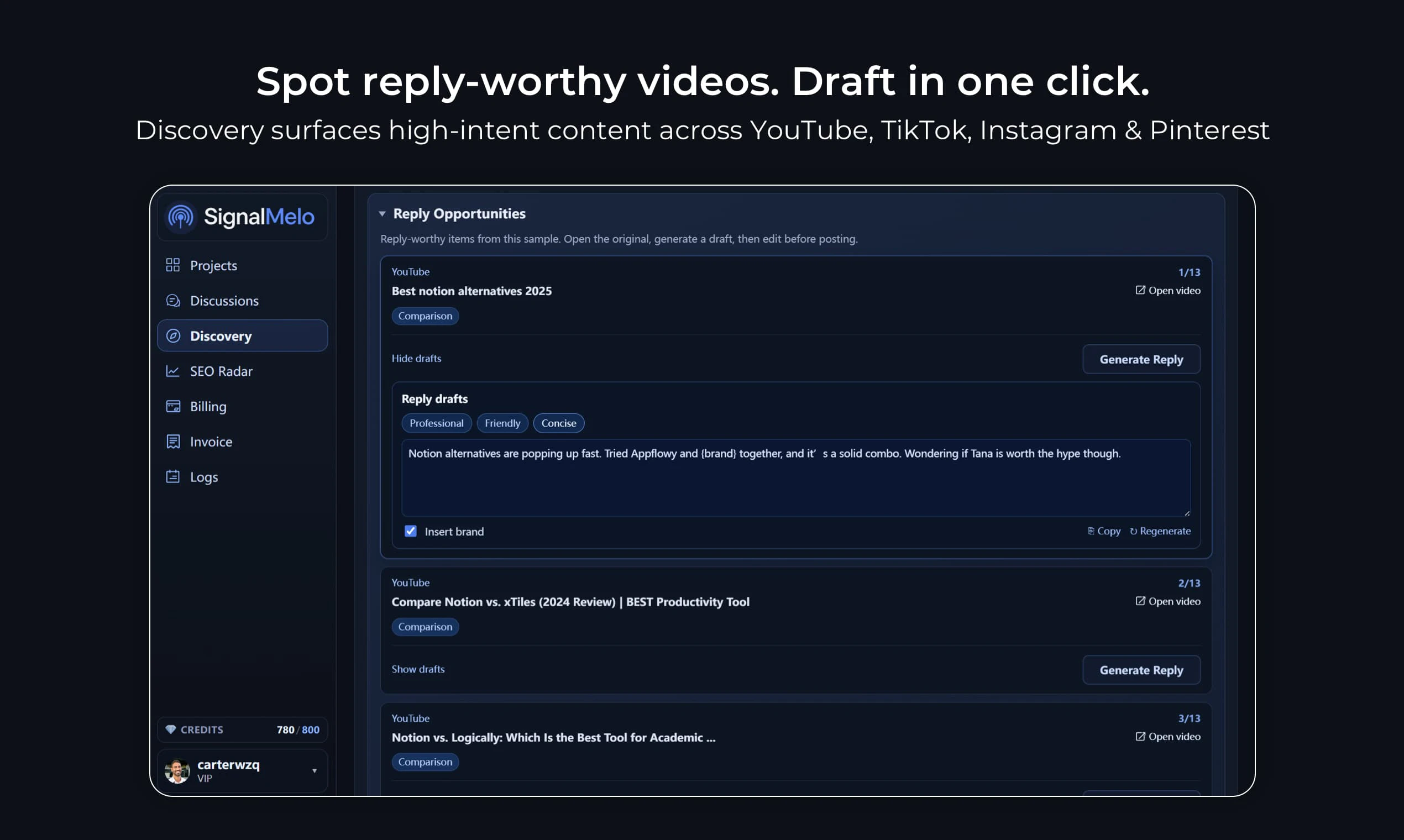 SignalMelo screenshot 5