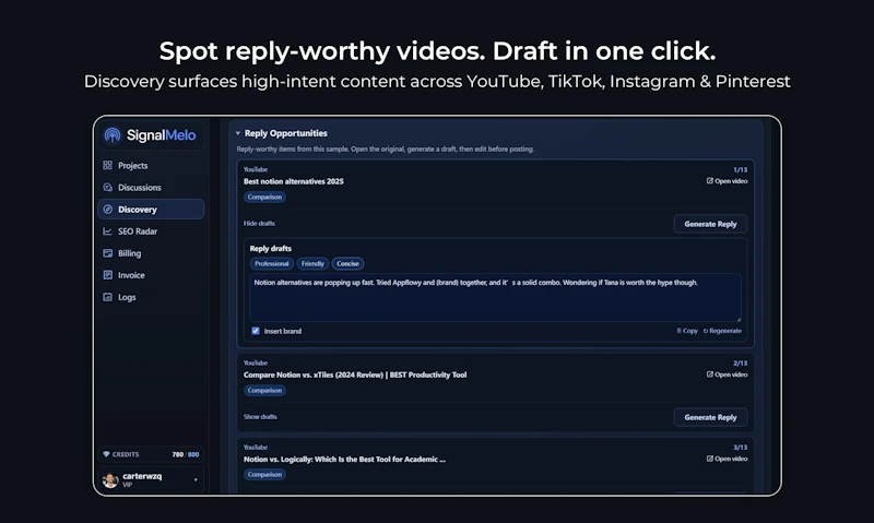 SignalMelo screenshot 5