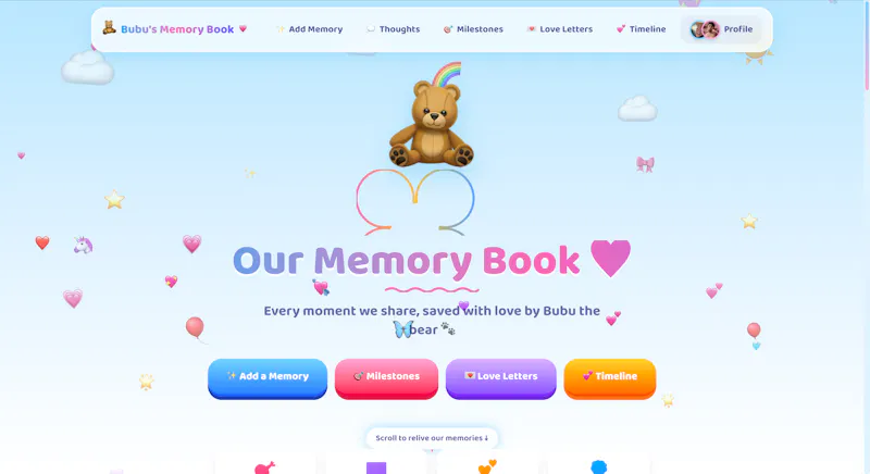 Bubu's Memory Book screenshot 2