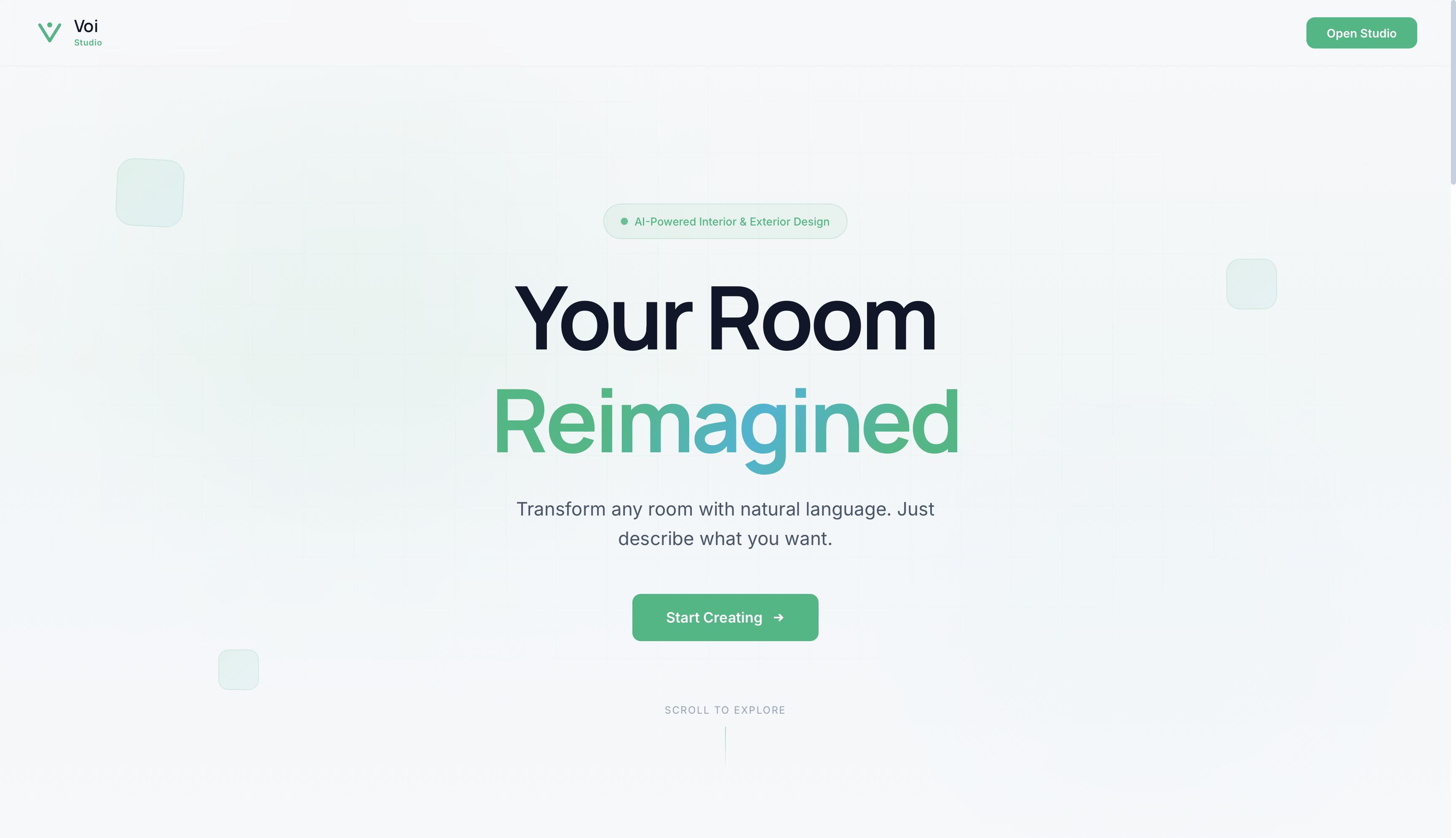 Voi Studio - Main product screenshot demonstrating key features and user interface