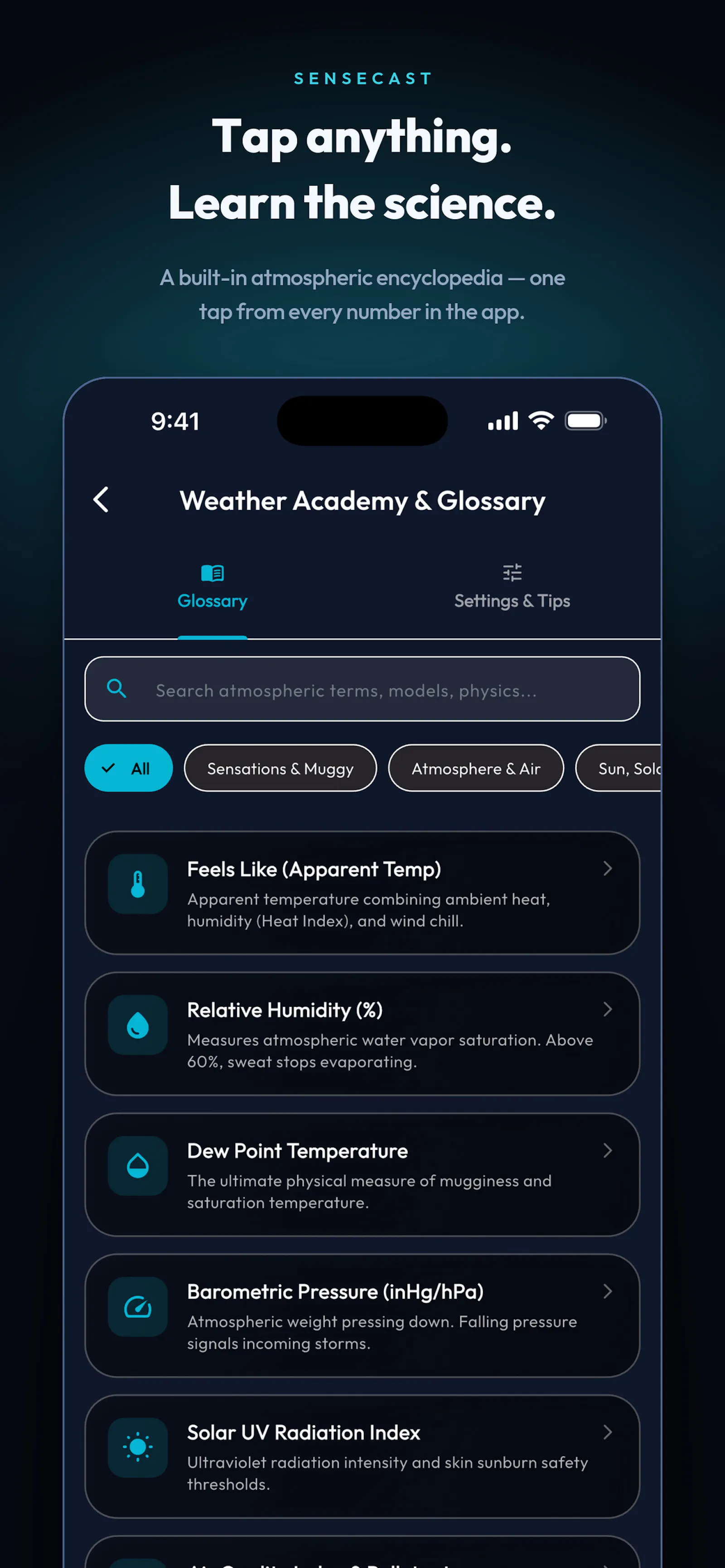 Sensecast screenshot 6