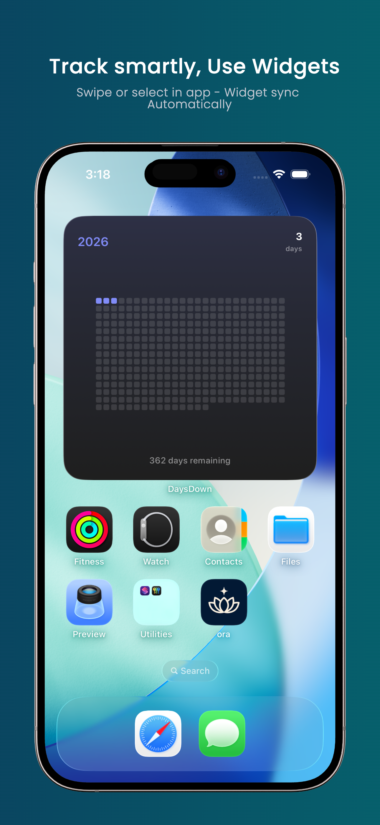 DaysDown - Screenshot 3 showing product features and functionality