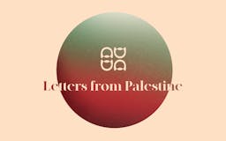 Letters From Palestine media 1