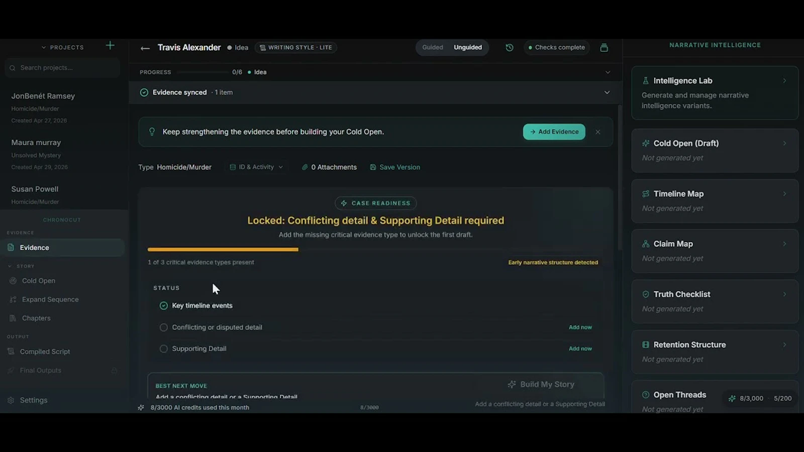 ChronoCut - The Story Engine screenshot 1 (video preview)
