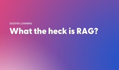 Q&A: What the heck is RAG? header image