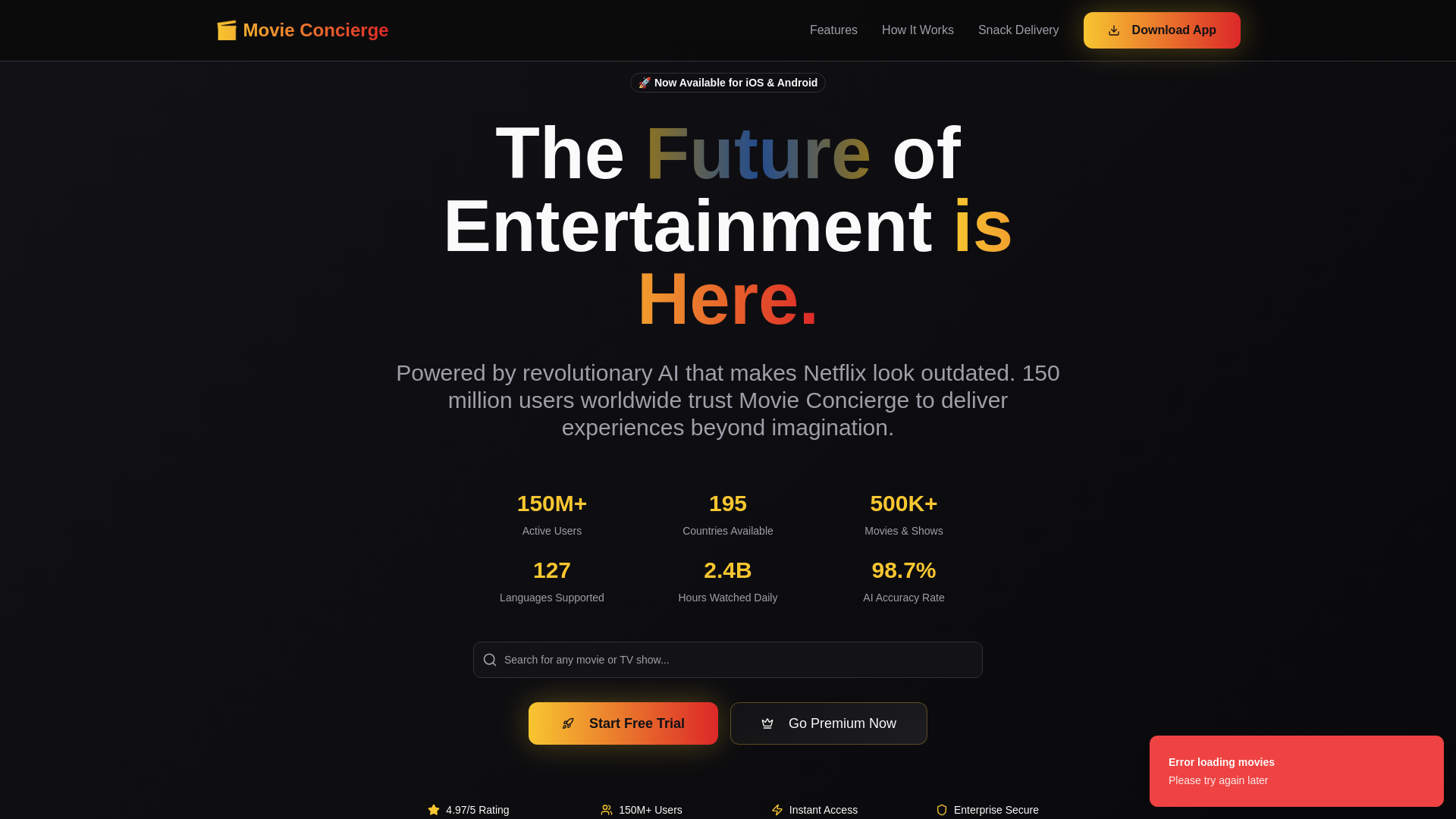 Movie Concierge gallery image