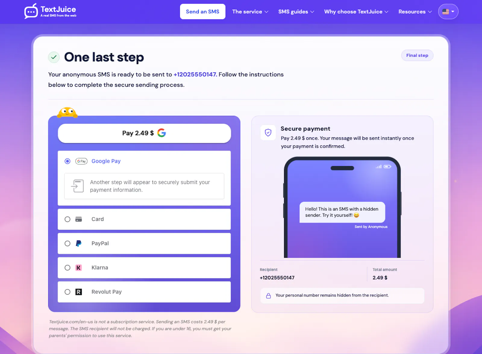 TextJuice screenshot 2