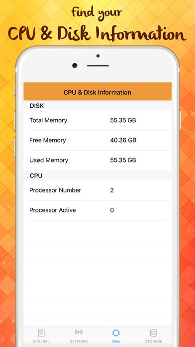 Memory Monitor: Disk, storage and processor info gallery image