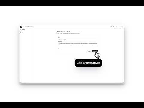 Lean Canvas Example gallery image