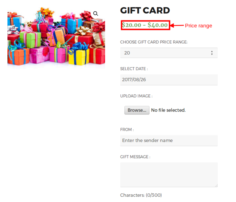 WooCommerce Ultimate Gift Card gallery image