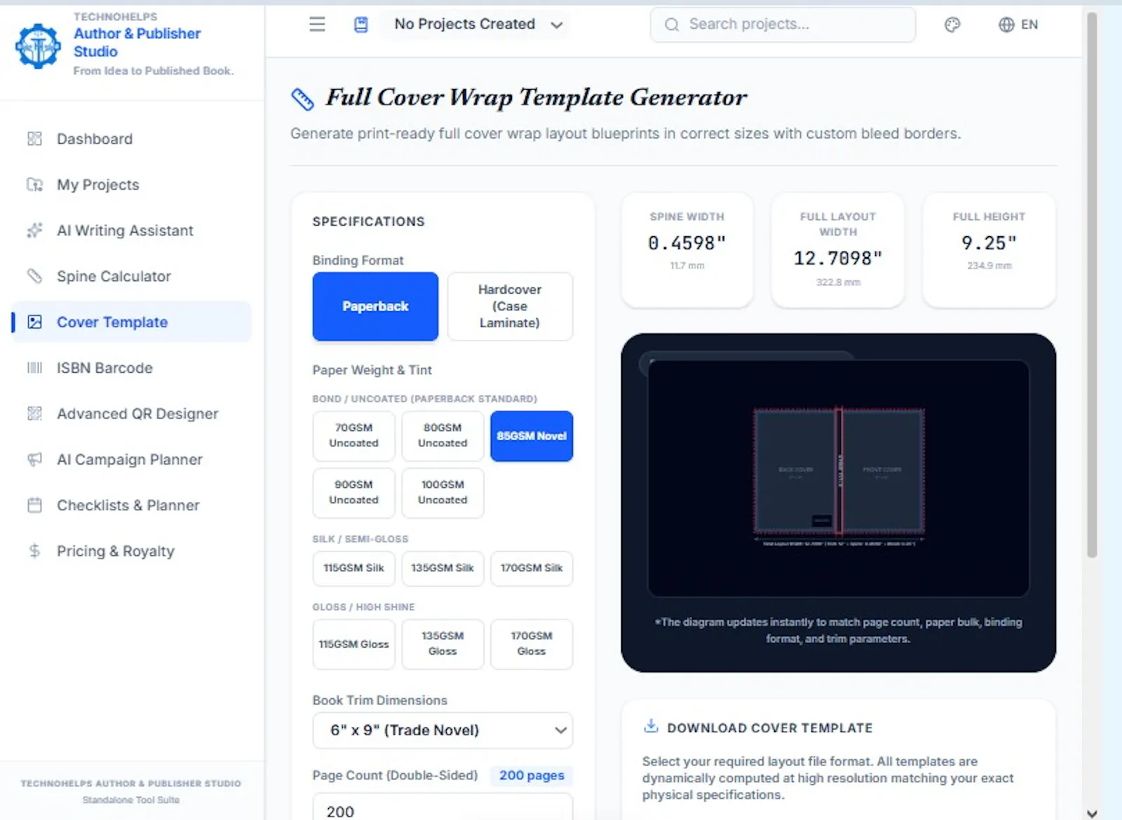 TechnoHelps Author & Publisher Studio screenshot 5