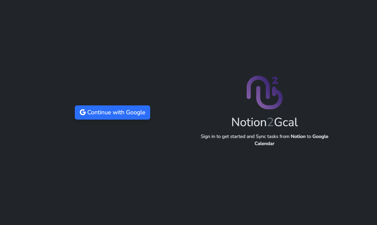 Média Notion2gcal - Synchroniser la notion avec Google Calendar 1