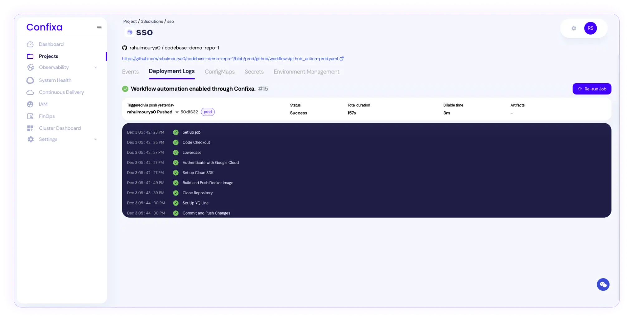 Confixa - Screenshot 3 showing product features and functionality
