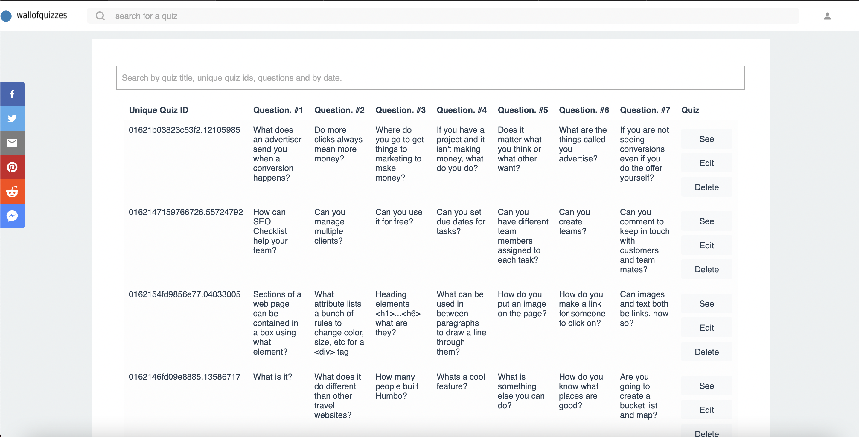 wallofquizzes gallery image