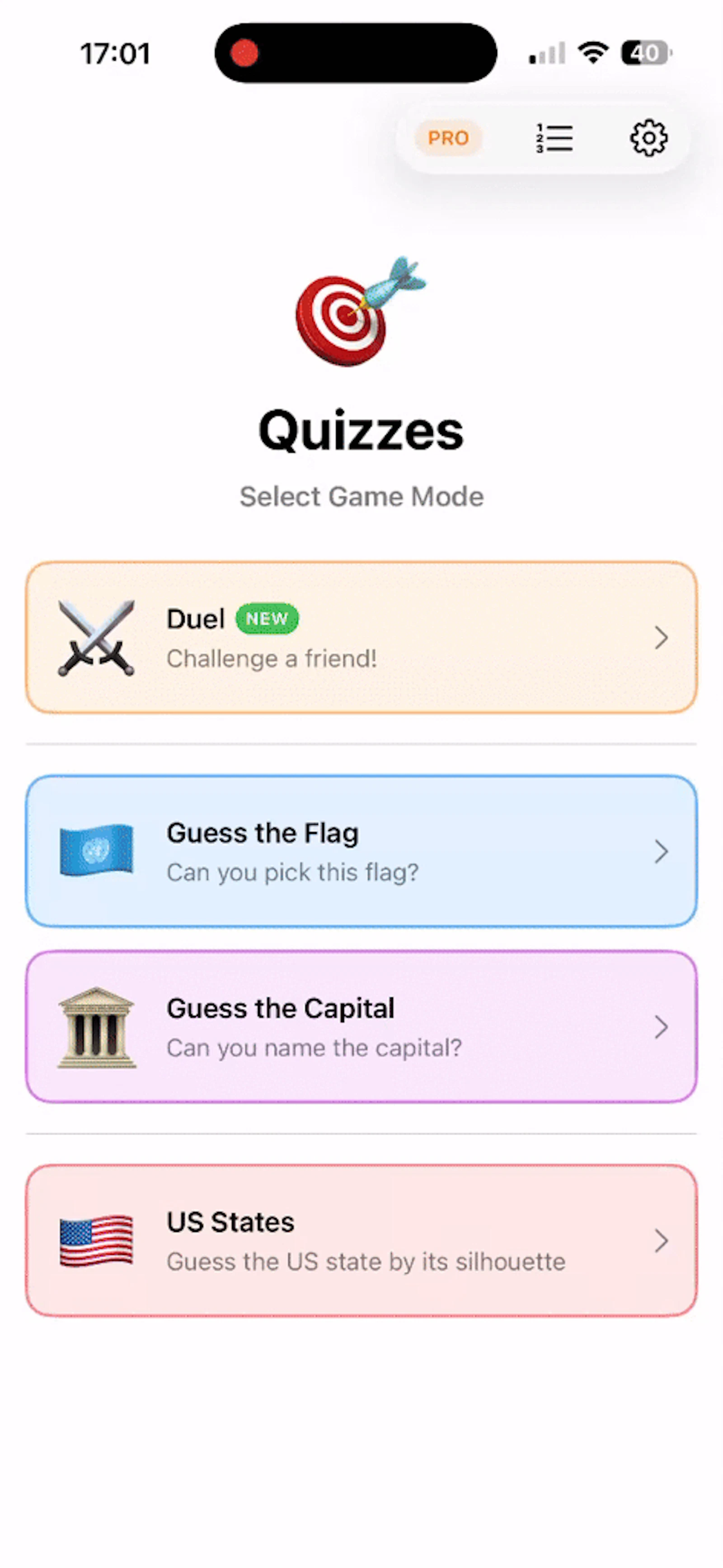World Quiz — Geography screenshot 1 (video preview)