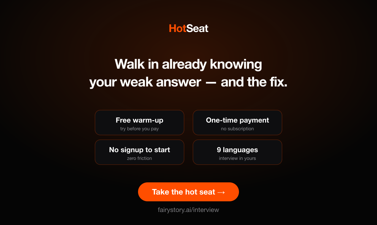 Hotseat gallery image