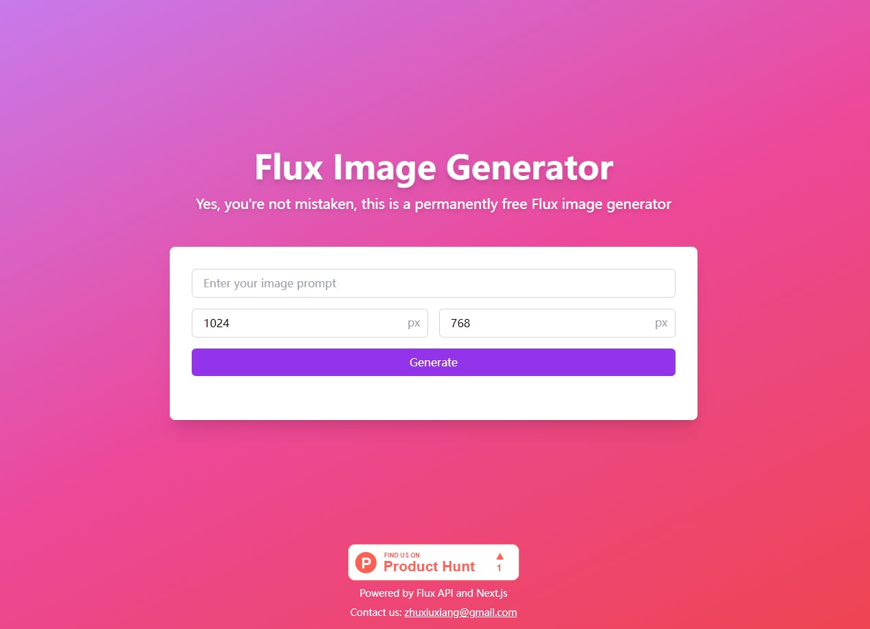 Flux Image Generator media 1