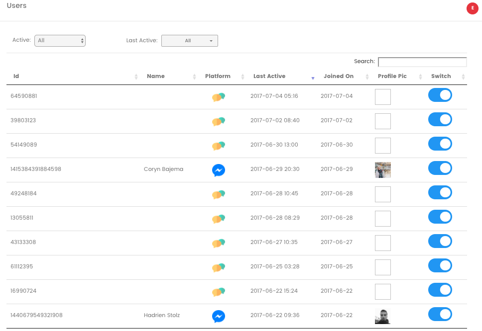 Engati chatbot platform gallery image