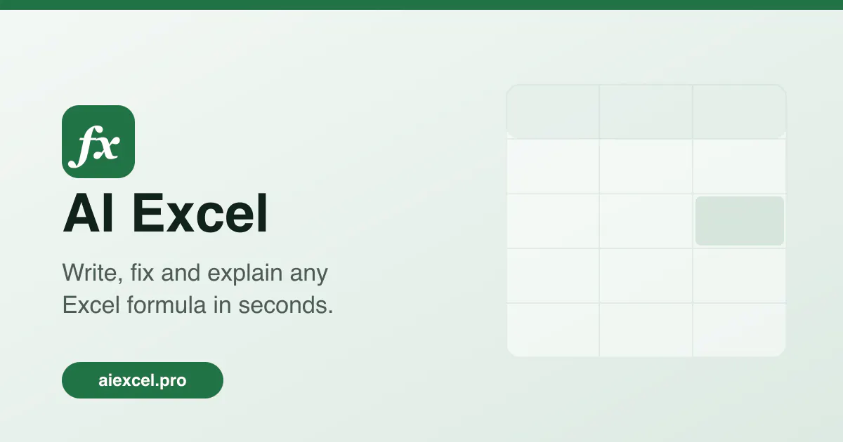 AIExcel gallery image