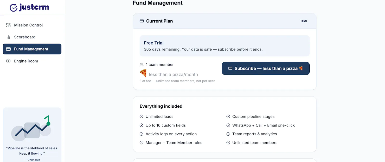 justcrm screenshot 9